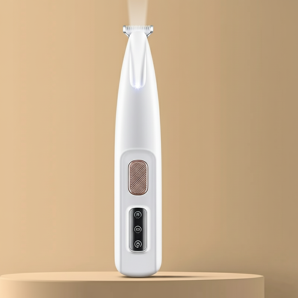 Savvy Tails™ Portable Pet Paw Trimmer with Led Light