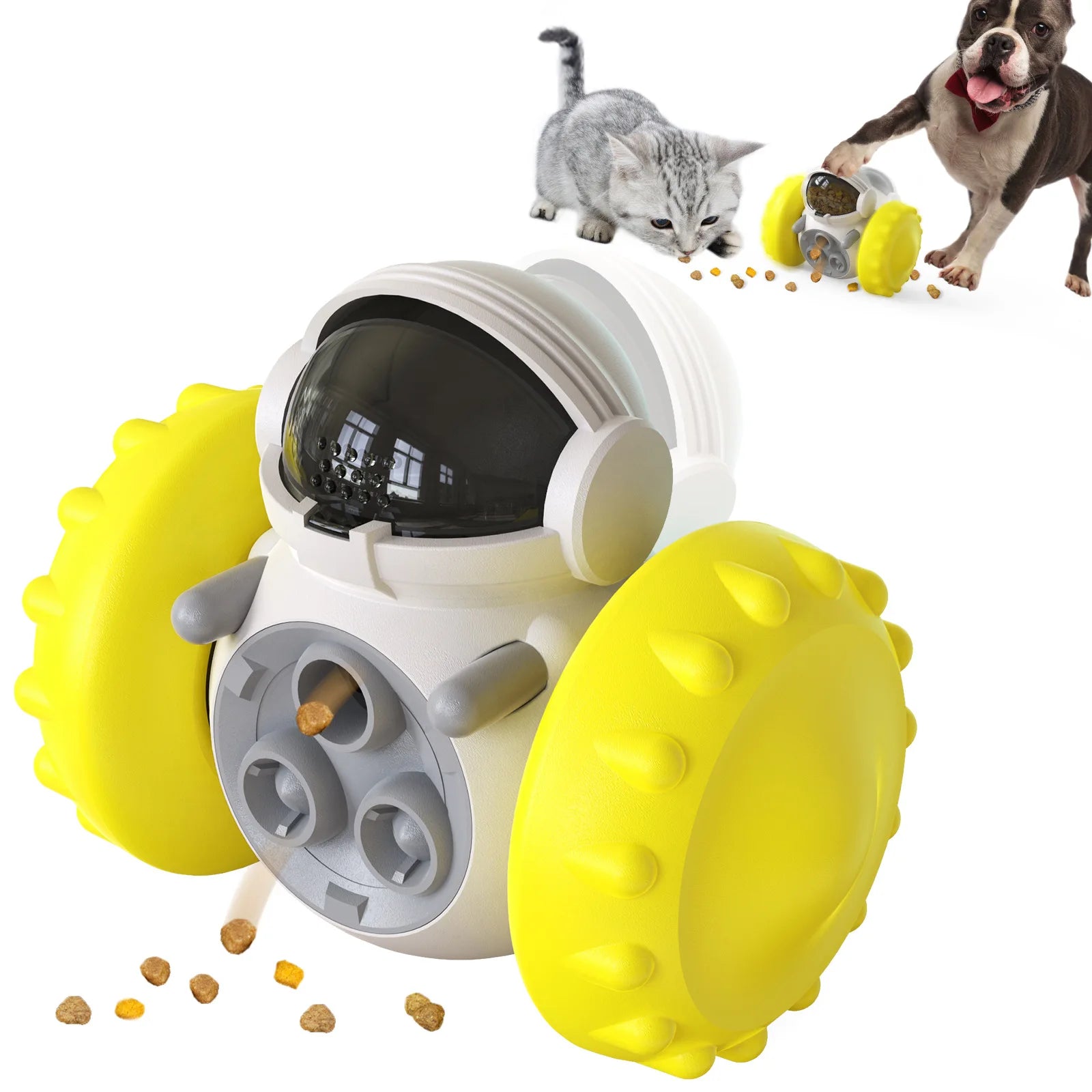 Savvy Tails™ Pet Slow Feeder Interactive Treat Dispenser