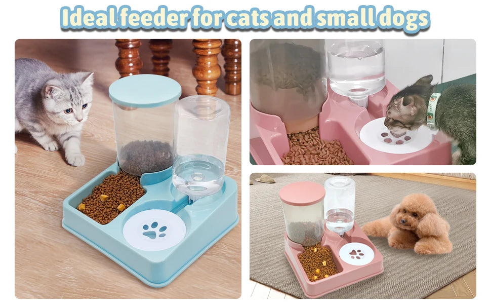 Savvy Tails™ AutoCare Pet Feeder & Water Station