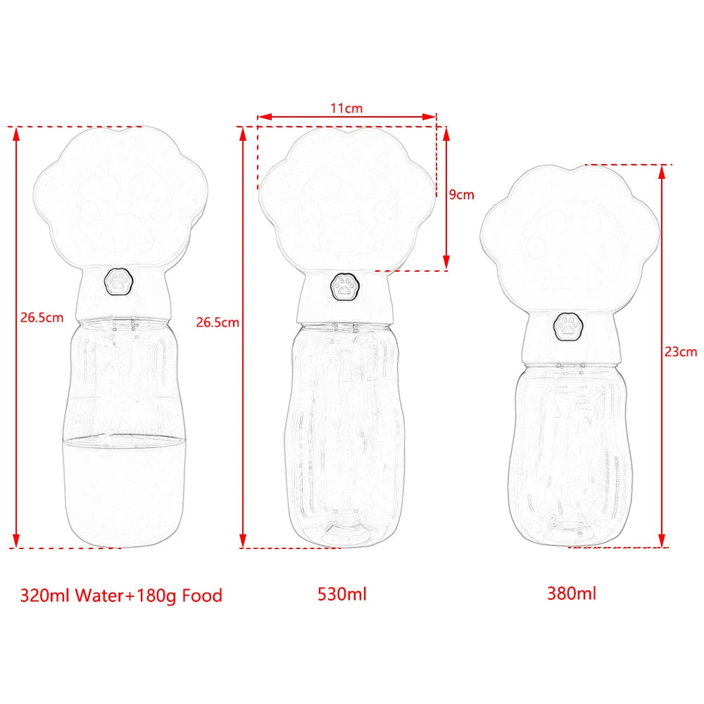 Savvy Tails™ Pet Water Bottle