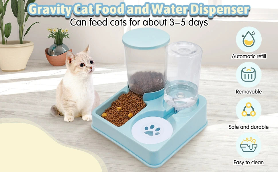 Savvy Tails™ AutoCare Pet Feeder & Water Station
